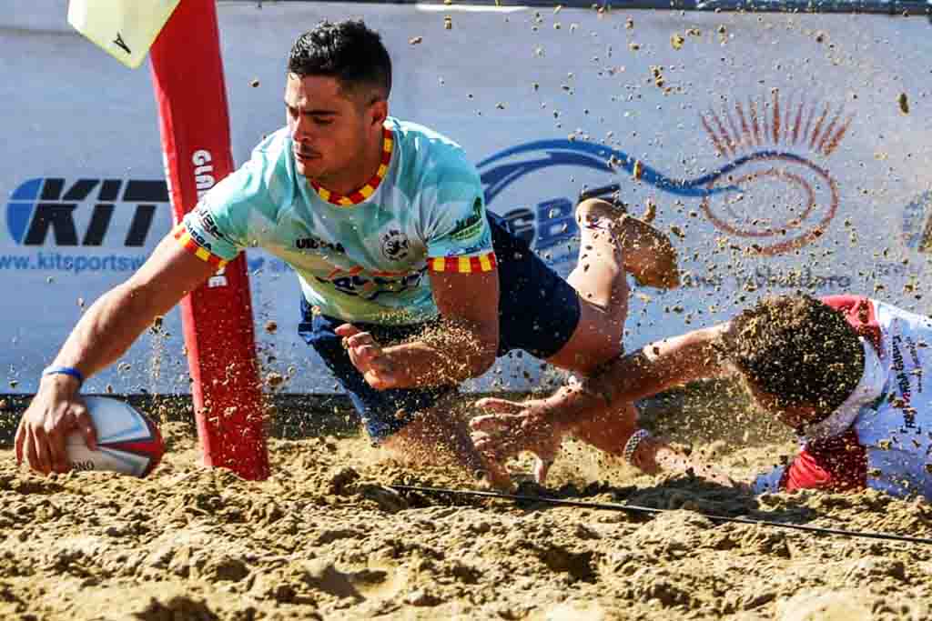 Beach rugby